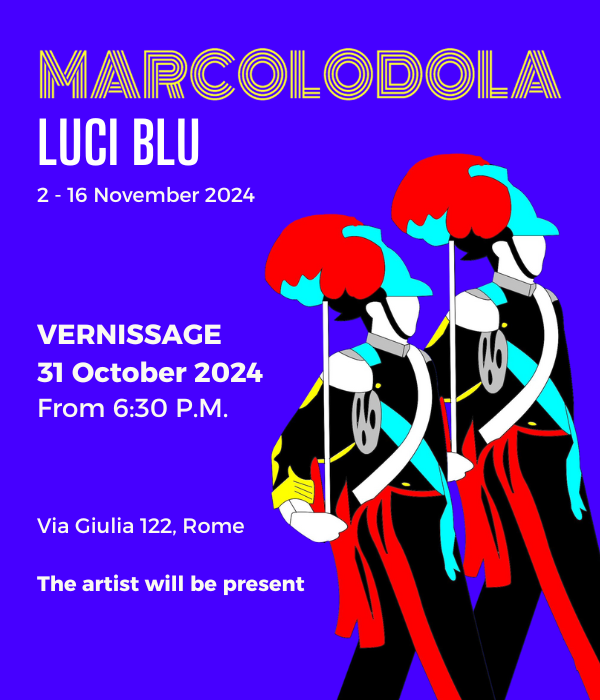 Marco Lodola: Luci Blu